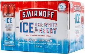 Smirnoff - Vodka - Red White Berry 10pk NV (10 pack cans) (10 pack cans)