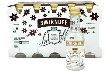Smirnoff Vodka - Vanilla 50ml 10pk (10 pack cans) (10 pack cans)