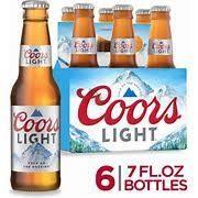 Coors Light 6pk 7oz (6 pack cans) (6 pack cans)