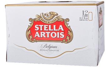 Stella Artois 12pk Cans (12 pack 12oz cans) (12 pack 12oz cans)