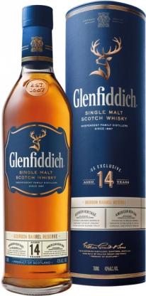 Glenfiddich - Bourbon Barrel Reserve 14 Year Old Single Malt Scotch Whisky (750ml) (750ml)