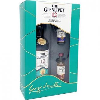 Glenlivet 12 Yr Gift W/ 50ml & 15 (750ml) (750ml)